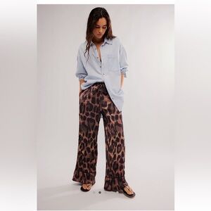 Freepeople all out satin pants